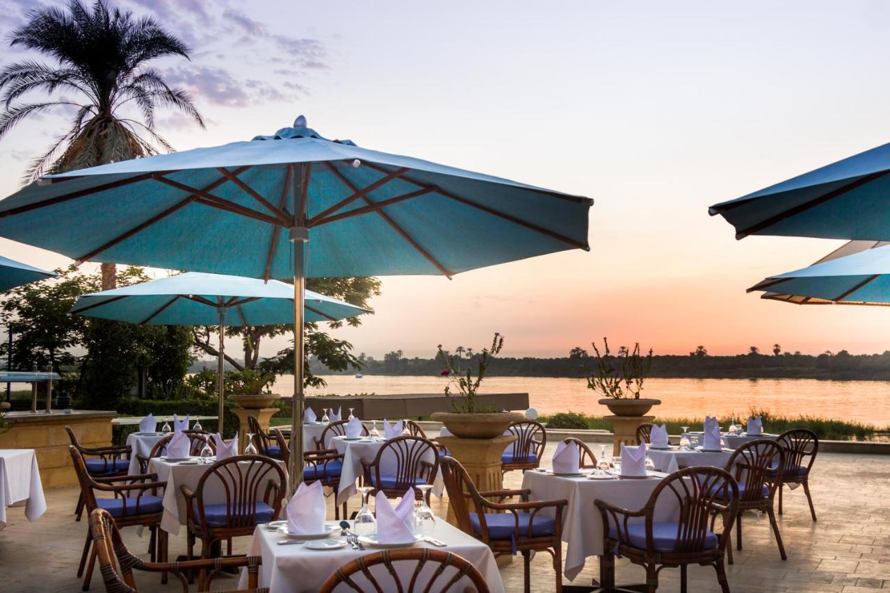 Jolie Ville Hotel & Spa Kings Island Luxor Eksteriør billede The Riverview Terrace