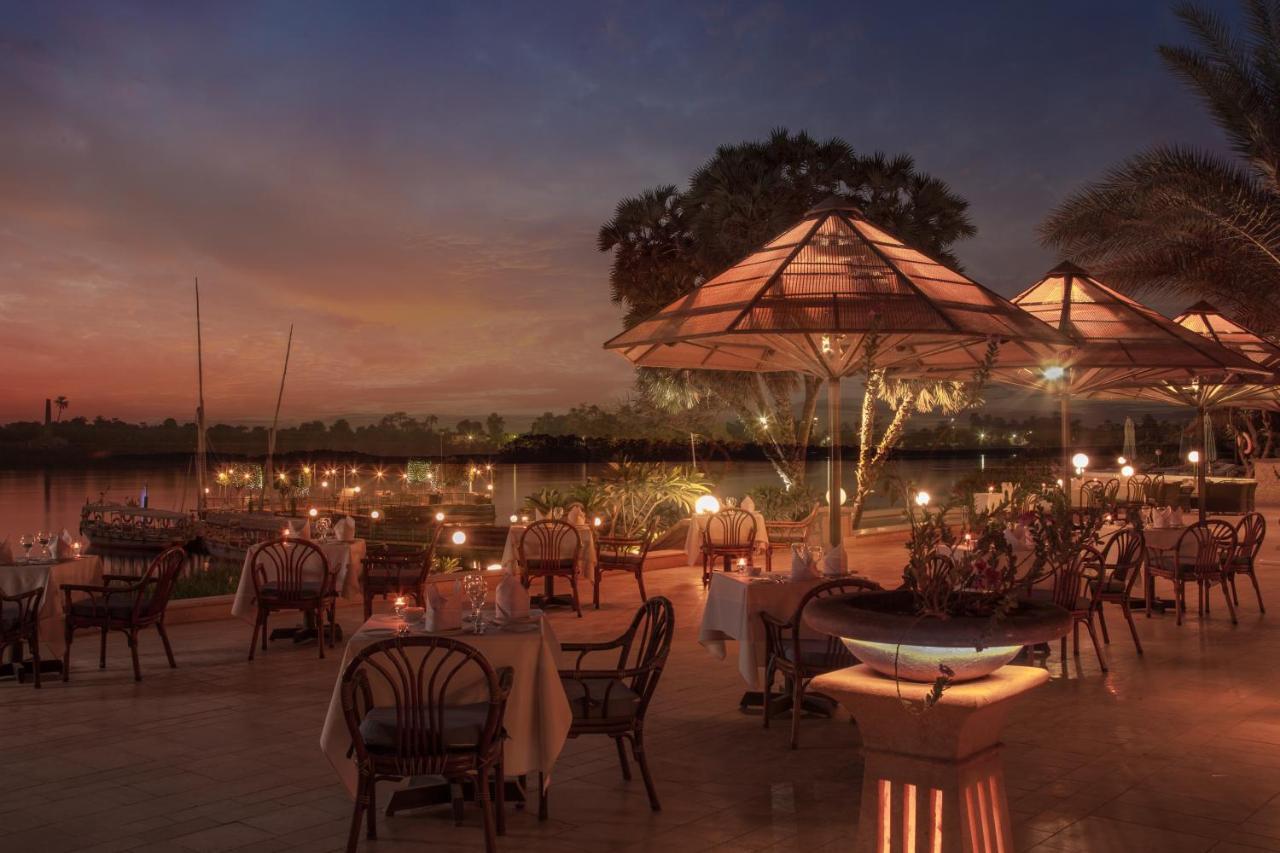 Jolie Ville Hotel & Spa Kings Island Luxor Eksteriør billede The River Restaurant
