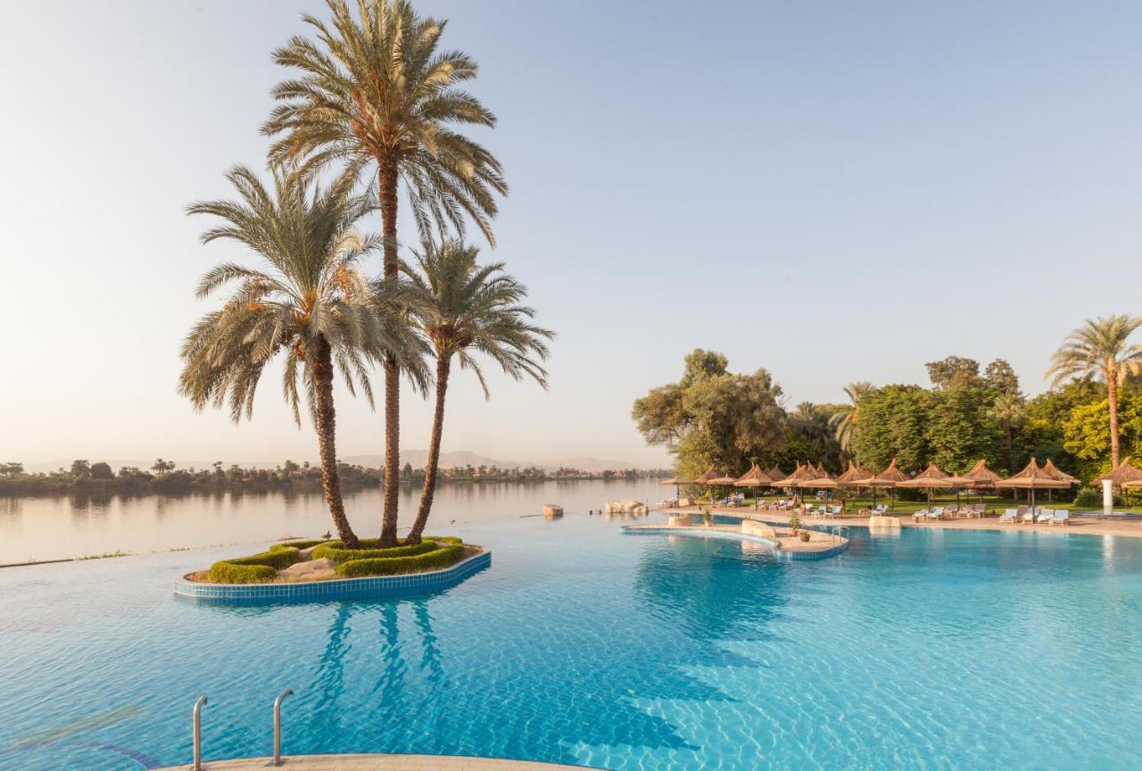 Jolie Ville Hotel & Spa Kings Island Luxor Eksteriør billede The pool at the Four Seasons Hotel, Cairo